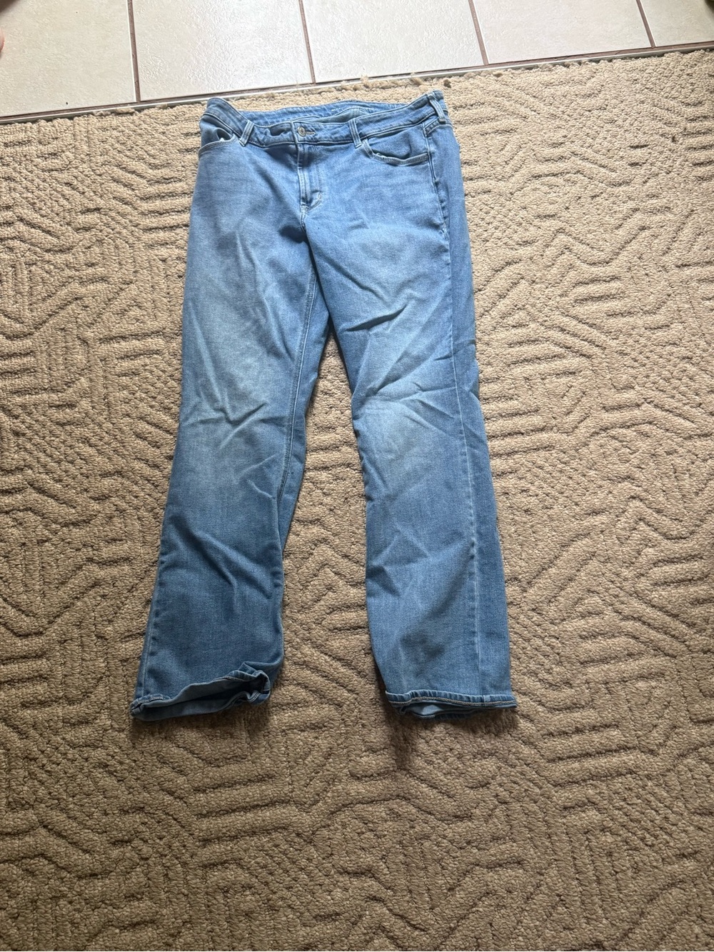 Old Navy Light Blue Mid-rise Boot-cut Women's Jeans